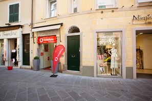 Facciata della struttura