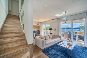 Utsikt mot havet/stranden