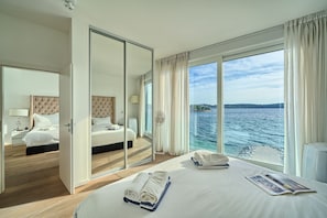 Utsikt mot havet/stranden