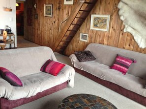 The living room