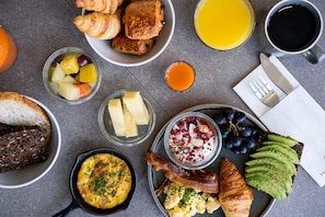 Breakfast buffet
