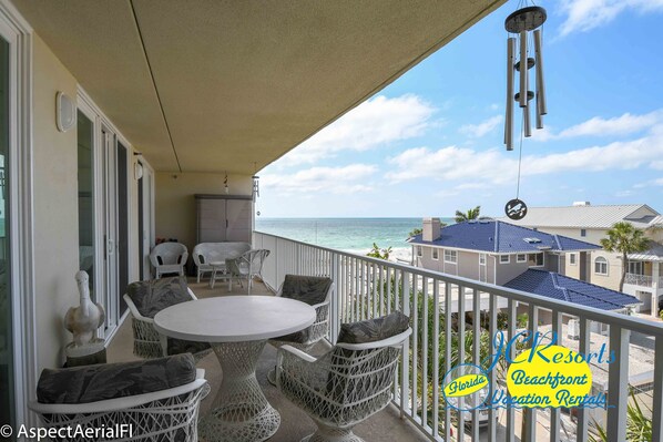 JC Resorts - Vacation Rental - Hamilton House 307 - Indian Rocks Beach – Balcony