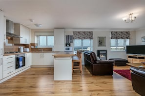 Kitchen and Living Area