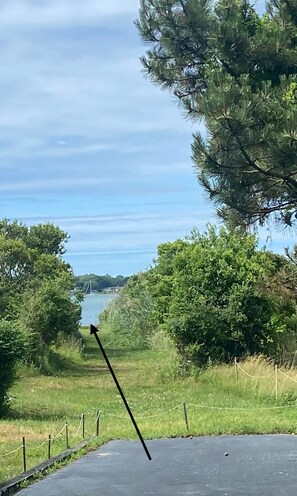 Our path to the water