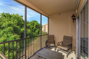 Ourdoor Balcony with conservation view