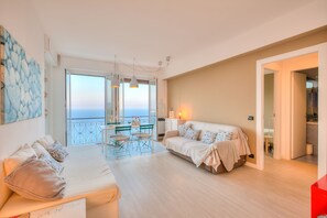 Living room with sofa bed