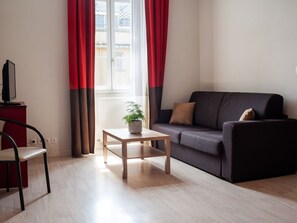 Relax and rejuvenate in the cozy living room.
