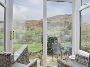 Take in the wonderful view from the conservatory | Hovera, Glenridding, near Penrith