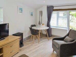 Comfortable living/ dining room | The Nest, Lelant Downs, near St Ives