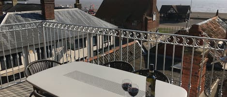 New Roof Terrace for 2019 with safety railings.