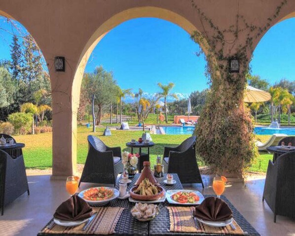 Restaurang utomhus