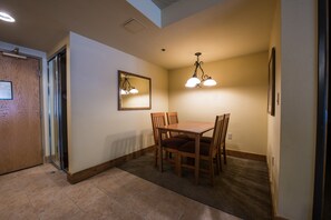 Share meals and laughs at the dining table.