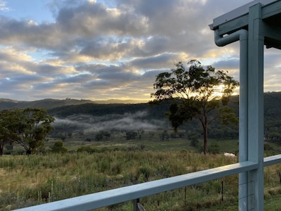 Two country cabins with stunning views 