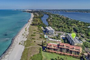 Bay Tree sits right on the Gulf of Mexico.