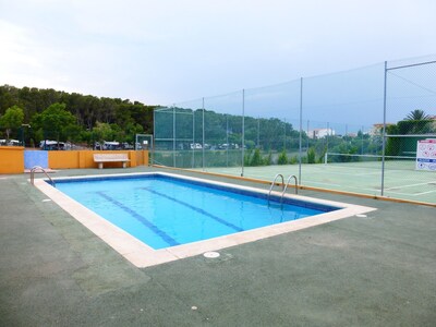 CASA MAR I LLAC- PISCINE ET TENNIS COMMUNAUTAIRE- 200M. PLAGE DE RIELLS