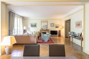 Living and dining room