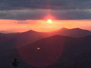 view from the blue ridge parkway