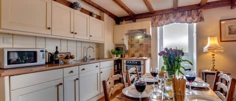 Open plan kitchen