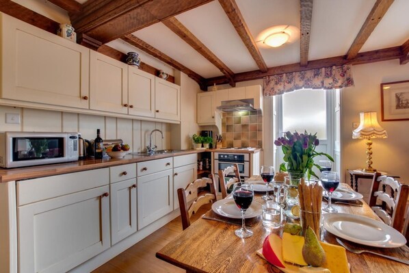 Open plan kitchen