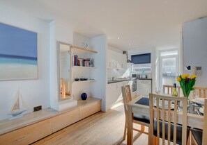 Dining and kitchen