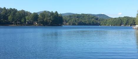 From our dock