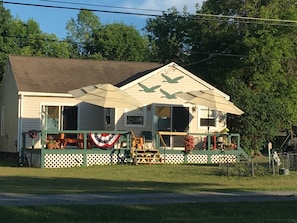 Cottage sweet Cottage.  The Spruce Goose"