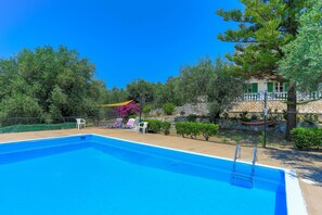 Large communal pool