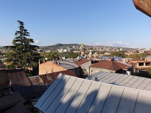 Vue depuis l’hébergement
