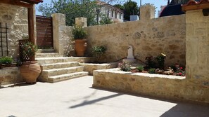 courtyard and flower garden