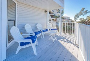 Deck off the dining room