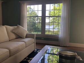 View from waterside living room.