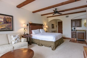 Spacious room with king bed.