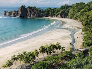 The untouched natural beach Playa Carrillo is just 5 minutes from our house!