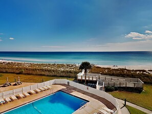 Gulf Front Balcony View