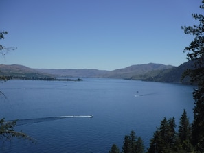 Your 180 Degree View Towards Chelan with Wapato Point and Manson off left.