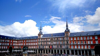 apartamento con fantásticas vistas a la Plaza Mayor de Madrid 