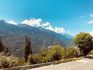 Vue depuis l’hébergement