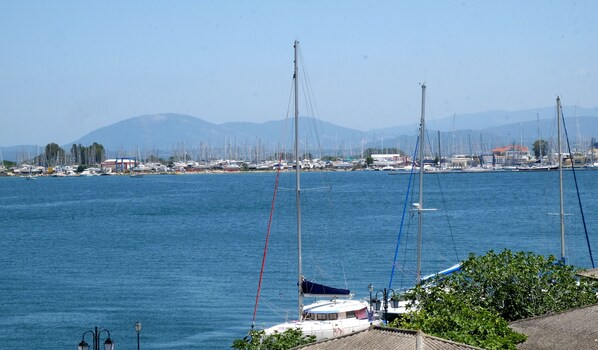 View from the side balcony
