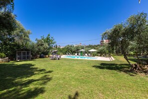 3,850 square meters fenced and fully organised plot around the villa 