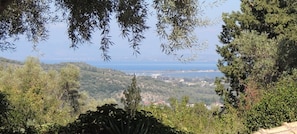 sea view from the pool