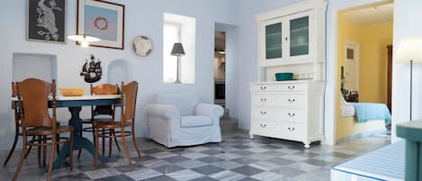 living and dining room