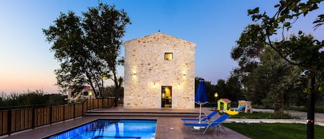 The swimming pool
