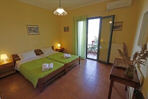 Main bedroom with balcony