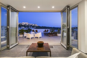 Large Private Terrace overlooking Acropolis,  Lycabettus and the City of Athens