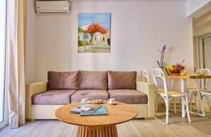 Paradosiakon Apartment Corfu Town Living Area 