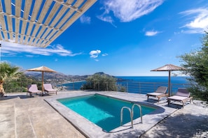 Incredible sea view,Private pool,Tavern,Plakias,Crete