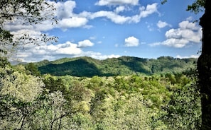 Looking out to the Mountain Views is so Relaxing