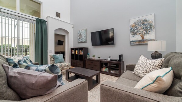 Living Room (Angle)
55" Smart TV