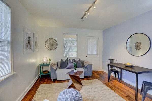 shot of the living room