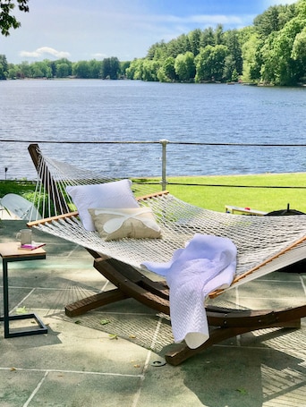 Relax. Listen to the birds. Read a good book. Feel the sunshine.